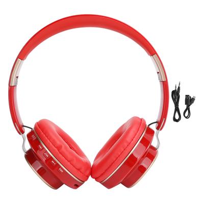 08S Headset Bluetooth 5.0 HiFi Faltbar Teleskopisch Sport Computer Gaming KopfhörerRot