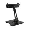 Aluminum Tablet Stand Folding 360 Degrees  Swivel Phone Tablet Desk Mount Holder for Kitchen Bedside Office
