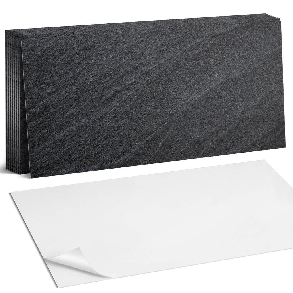 Samoprzylepne Kafelki Dekoracyjne Winylowe Do Domu Struktura Kamienia Naturalnego 10X40X20 Cm