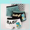 Boys Briefs Toddler Boxer Boys Personalized Printed Durable And Not Easily Deformed Underwear Truck Shorts Soft Cotton Cute Childrens Underwear