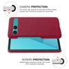 For Sony Xperia 10 VII Phone Case Cloth Texture Anti-Scratch Protective PC Back Cover