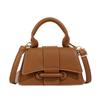 Women'S Commuter Texture Handbag Spring Versatile Shoulder Messenger Bag Temperament Small Square Bag Women