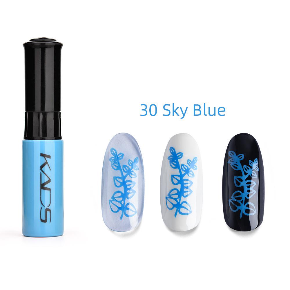kads Nail Stamping Polish Stamp Polish 1 Bottle/LOT Nail Polish & Stamping Polish Nail Art 41 Colors Printing Nail Varnish