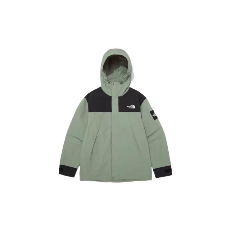 The North Face MARTIS Waterproof And Windproof Windbreaker Jacket Unisex Green NJ3BP02L1