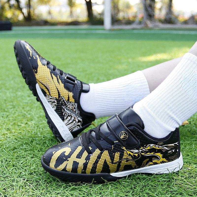 Kids Athletic Soccer Cleats Boys Girls Outdoor Firm Ground Football Shoes P 29235464
