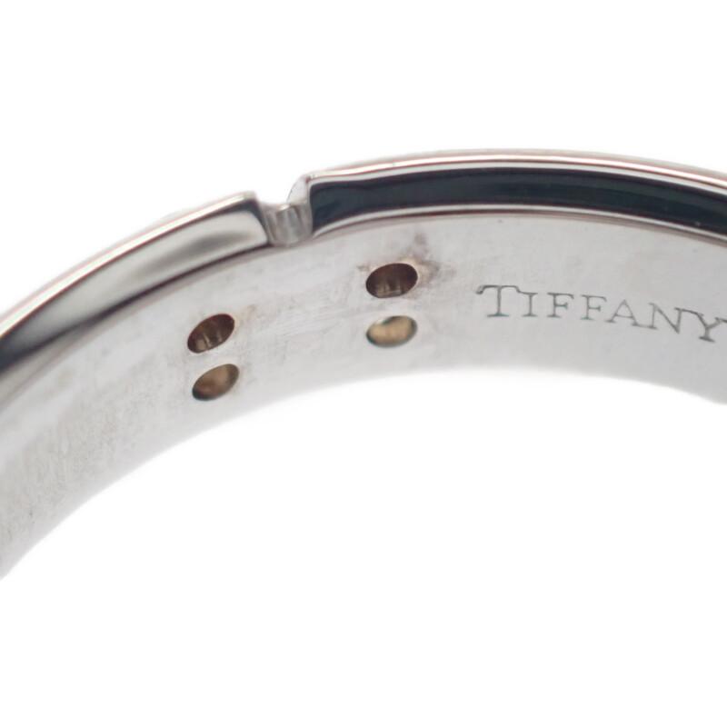 TIFFANY&Co.  #16(JP Size) Ring K18 White Gold Women