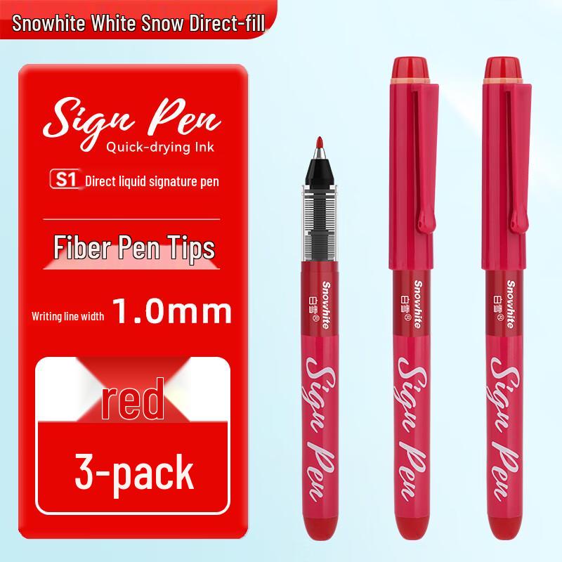 Snowhite Direct Liquid Rollerball Pens