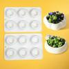 6-Cavity Flower Shaped Donut Silicone Mold Fondant Cake Mold DIY Chocolate Baking Tools Cake Decorating Accessories Baking Pan