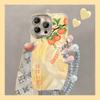 Persimmon Ruyi Bracelet Is Suitable for Apple 17promax Mobile Phone Case Iphone15 Chinese Style 16 All-inclusive Lens Film