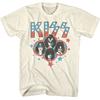 Kiss Americana Stars Natural T-Shirt