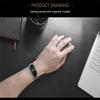 Xiaomi Mi Band 7 6 5 Edition Mailand Armband Schnalle Smartwatch Ersatz Metallarmband, geeignet für das Edelstahlarmband