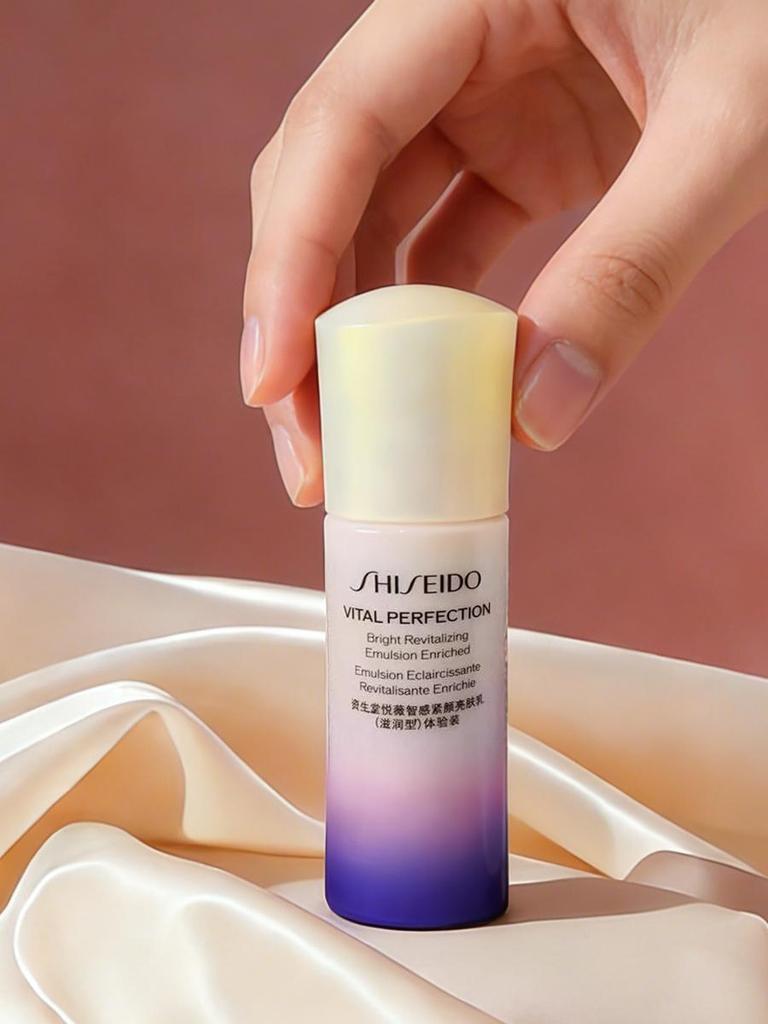 Shiseido Vital Perfection Brightening Firming Emulsion 50ml Mini Anti-Aging Skincare