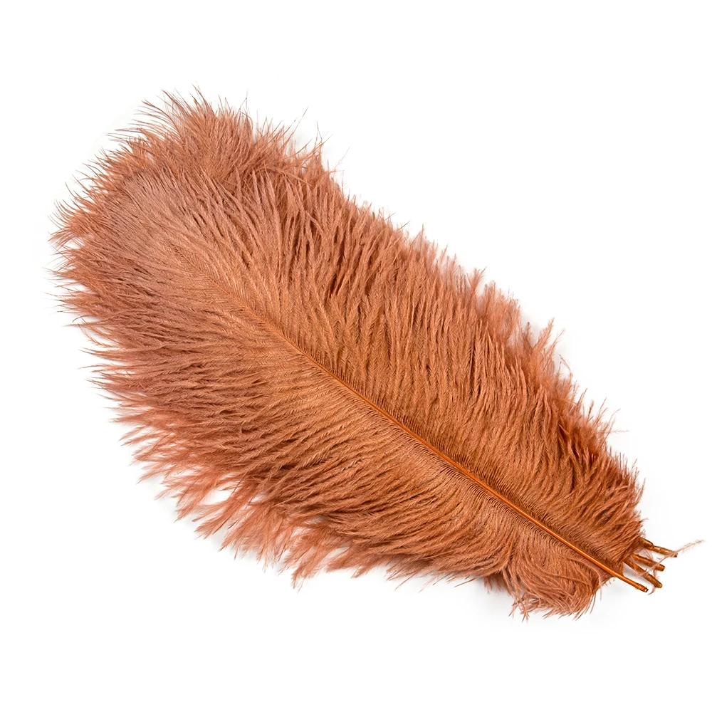 50pcs White Fluffy Ostrich Feathers Bulk for Wedding Party Home Table Centerpiece Ostrich Plume Vases Home Decor Craft Accessory