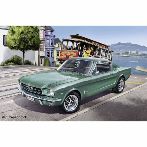 German Revell 1/24 65 Mustang 2+2 Fastback 07065 Plastic Model