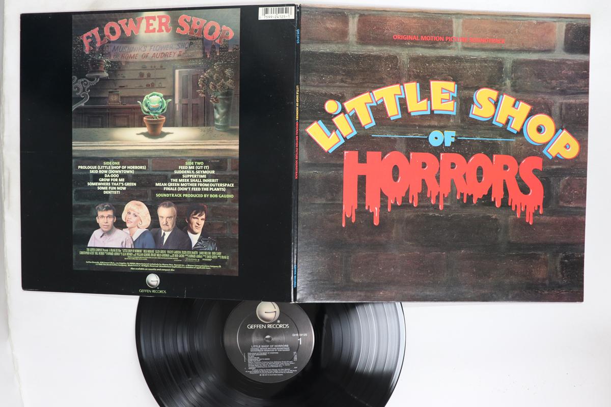 LP Record OST HOWARD ASHMAN  Little Shop Of Horrors GHS24125 GEFFEN 198 US Soundtracks  Musicals Used