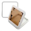 495mm Boat Portlight Hatch Window Square Push Out Deck Hatch Porthole Skylights Escape Window for Boat Yacht Nautical RV