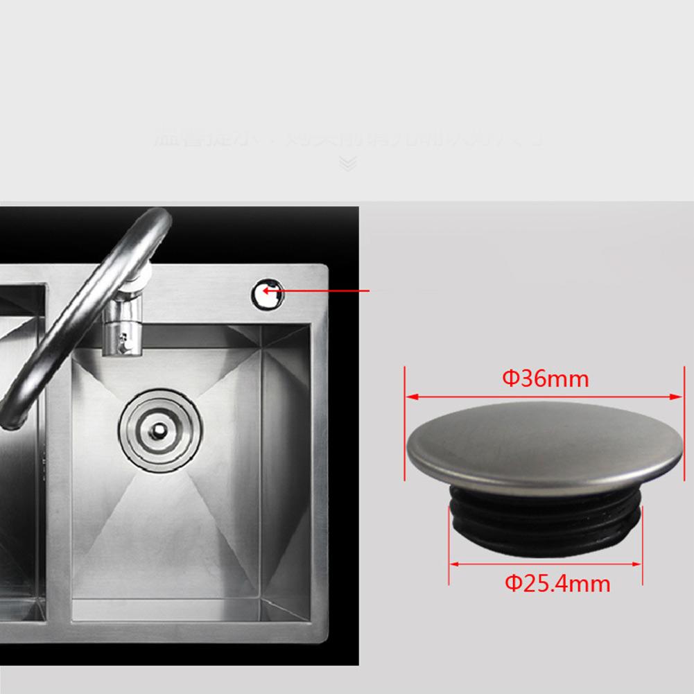 Kitchen Sink Cover Stainless Steel 1pc 26~32mm 36mm