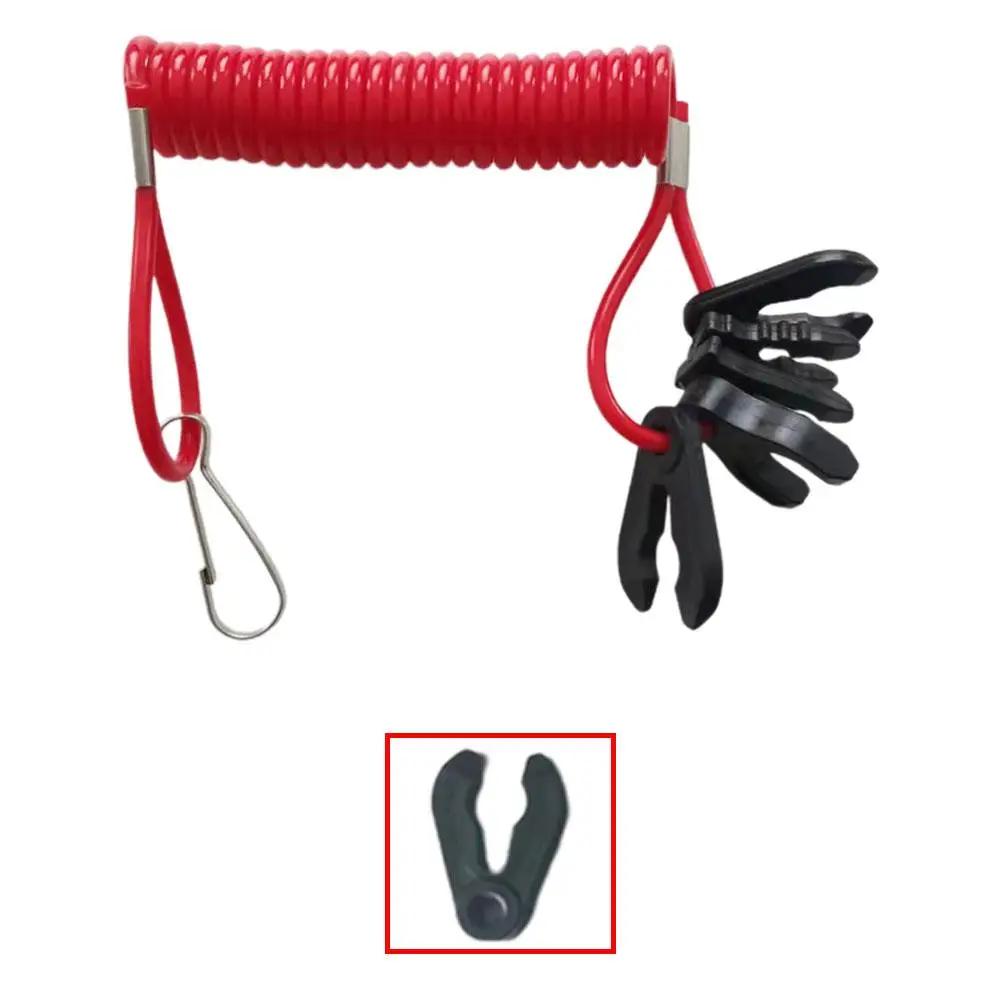 

Boat Outboard Engine Motor Kill Stop Switch Lanyard for YAMAHA Honda Mercury/Mariner/Force Tohatsu Kill Switch Universal 7 X9R9