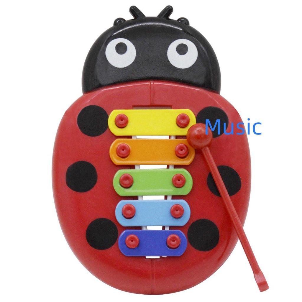 Children's Educational Insect Hand Playing Piano Musical Instrument Toy Early Music Cute Shape For Hand-eye Coordination Musical Talent