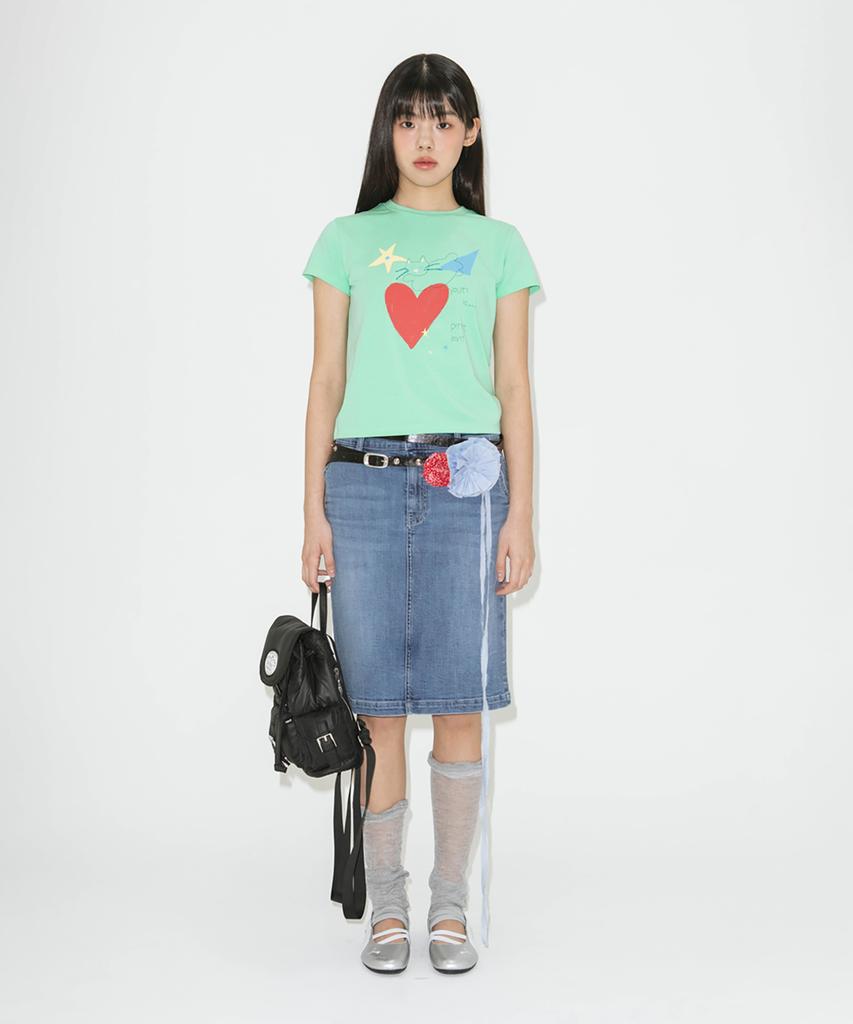LOTSYOU Lotsyou_Perfect Lover Tee Green