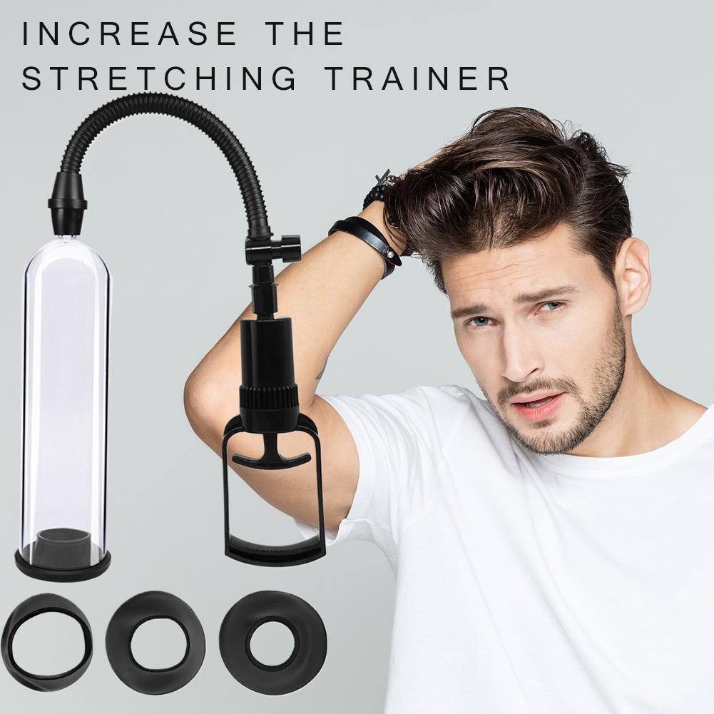 Assembly Penis Pump for Man Enlarger Vacuum Pump Male Masturbation Penile Extender Trainer Male Penis Pump Manual Penis Sex Toys