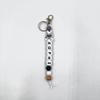 2025 Silicone Cartoon Animal Beaded Bracelet Keychain Pendant