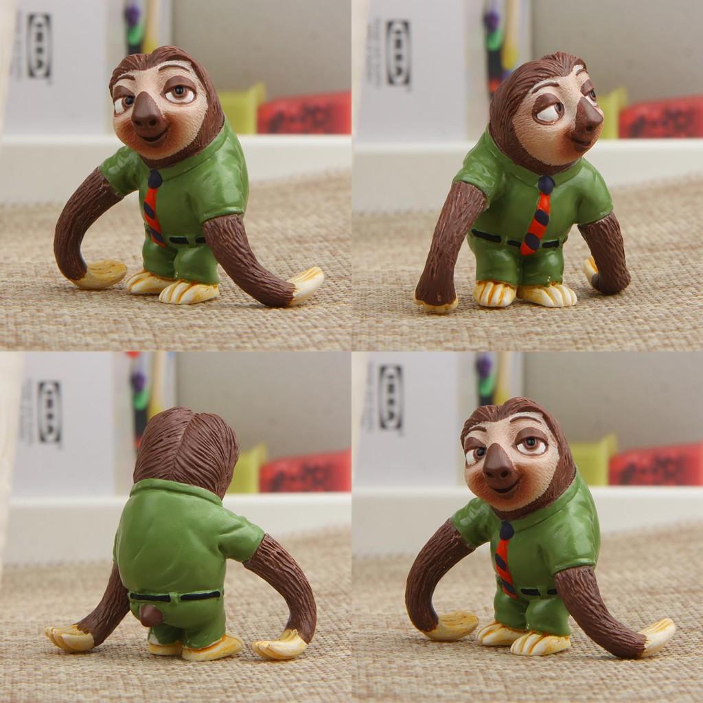 Cute Cartoon Raymond Pers Sloth Mini Model Ornament For Landscape Doll Decor