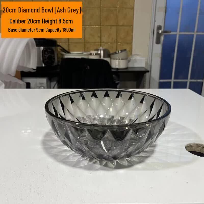 Qiwei Transparent Acrylic Multipurpose Serving Bowl