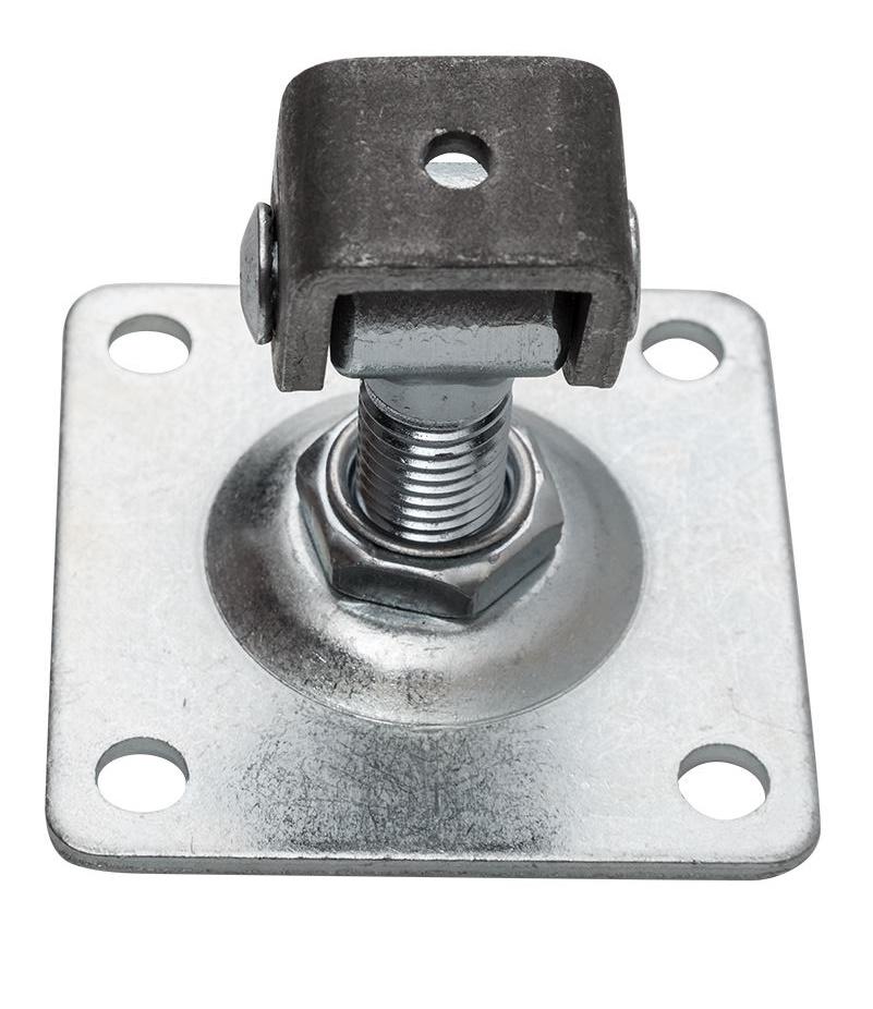 Adjustable Hinge With Plate 16Mm 80*80*3Mm - Mp Zaw Rp16
