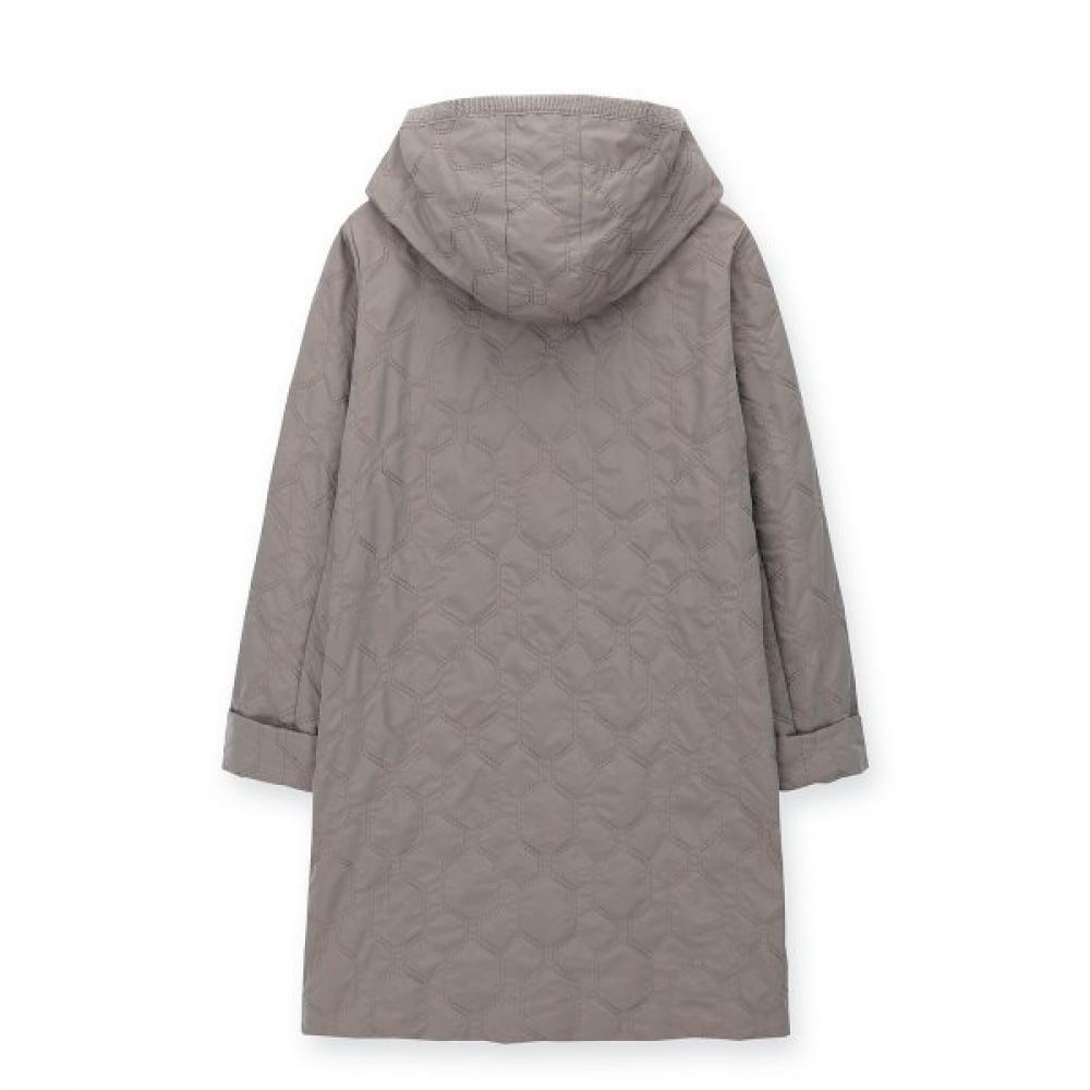 Furina Detachable Hood Quilted Lightweight Padding Coat