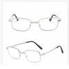 High Quality Classic Reading Glasses Gold Silver Color Foldable Portable Presbyopia Eyewear Comfortable Anti-Blue Light Glasses