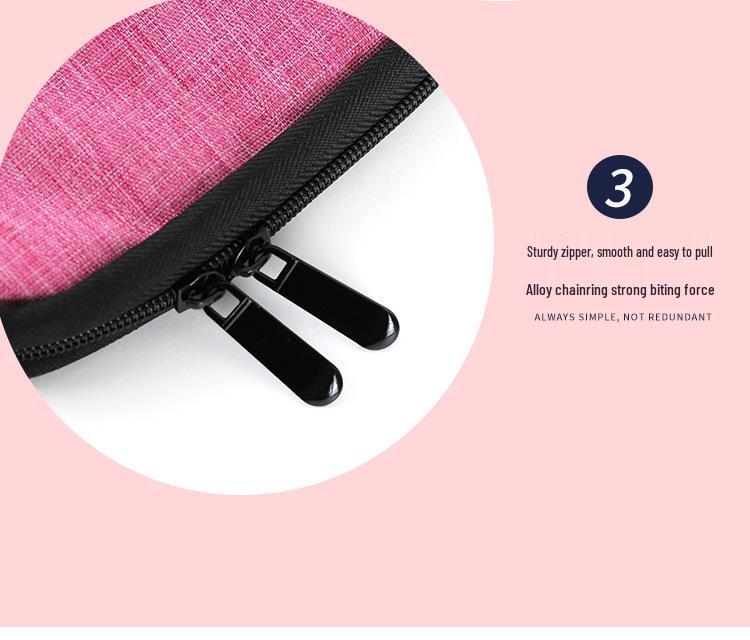 Portable Digital Storage Bag for Charging Cables and Earphones