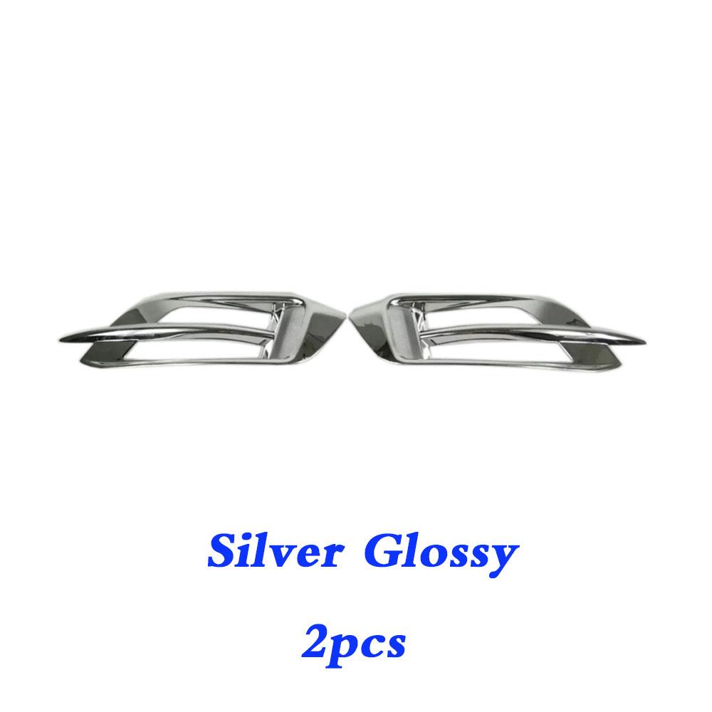 Car Body Detector ABS Chrome Trim Back Tail Rear Fog Light Lamp Frame Stick For Honda Civic 10th 2016 2017 2018