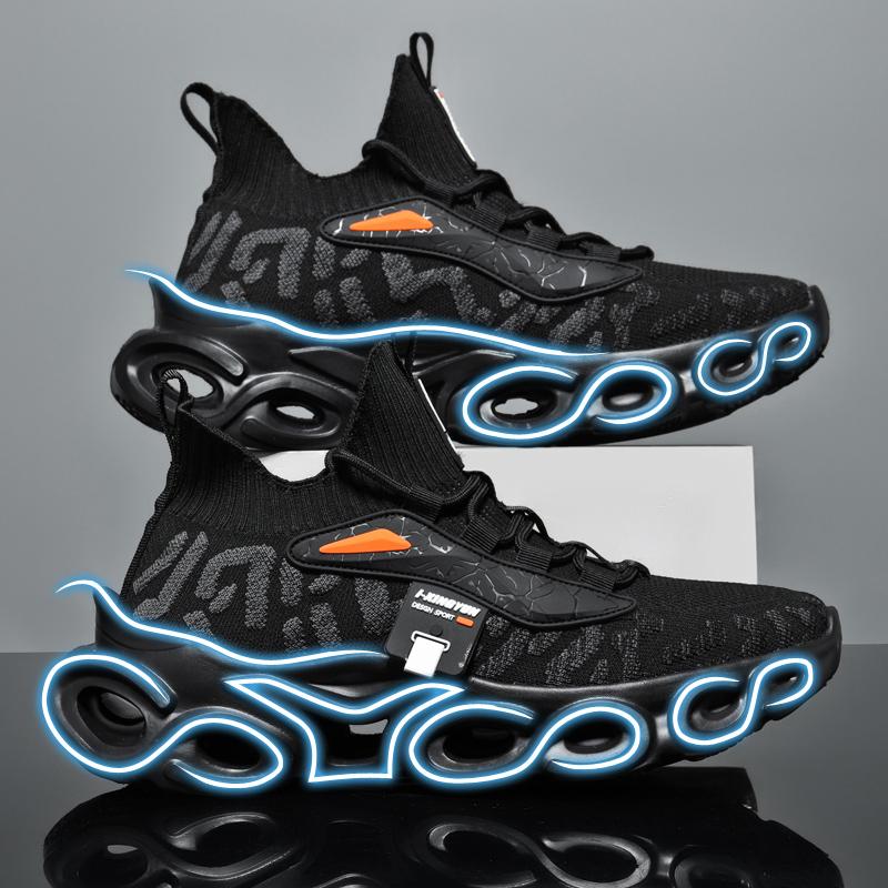Herrenschuhe Sportschuhe Männlich Tenis Luxuriöse Designerschuhe Herren Alltagsschuhe Plateau-Schuhe Stilvolle Klingen-Loafer Schuhe Laufschuh Für Männer