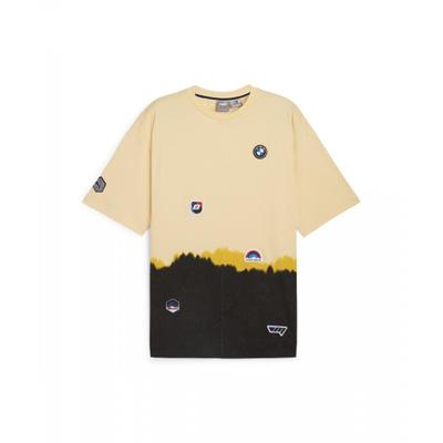 Puma Bmw Mms Garage Crew Short Sleeve Tee   Sunstream  Aop 624121 06