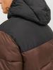 Demi-season Jacket Jack & Jones Jjetoby Puffer Hood SN (12235859) Seal Brown