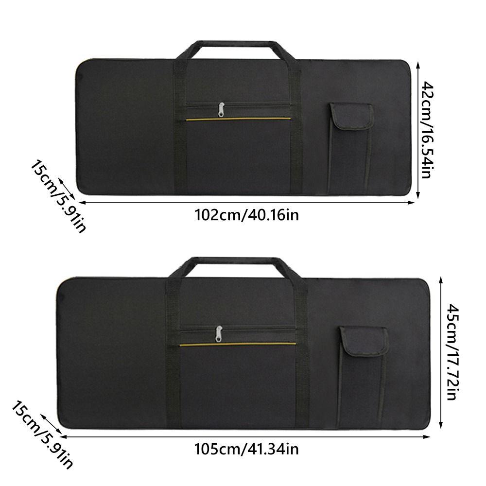 Oxford cloth Keyboard Storage Bag Black Electronic Piano Bag Instrument Protective Bag  Universal