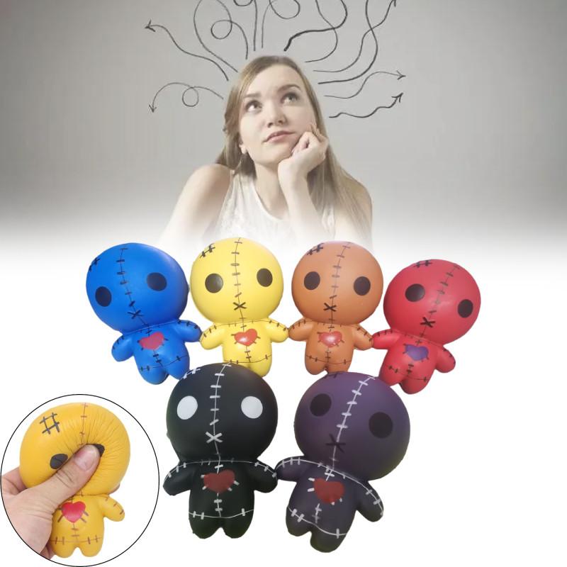Cute Doll Ghost Soft Squeezing Toy Stress Relief Slow Rising For Kids Adults