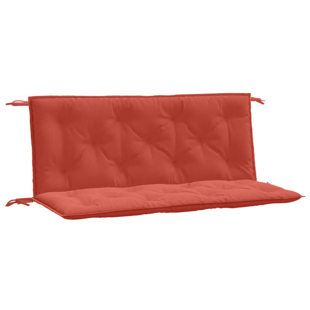 Vidaxl Garden Bench Cushions, 2 Pcs, Red Melange, 120X50X7 Cm