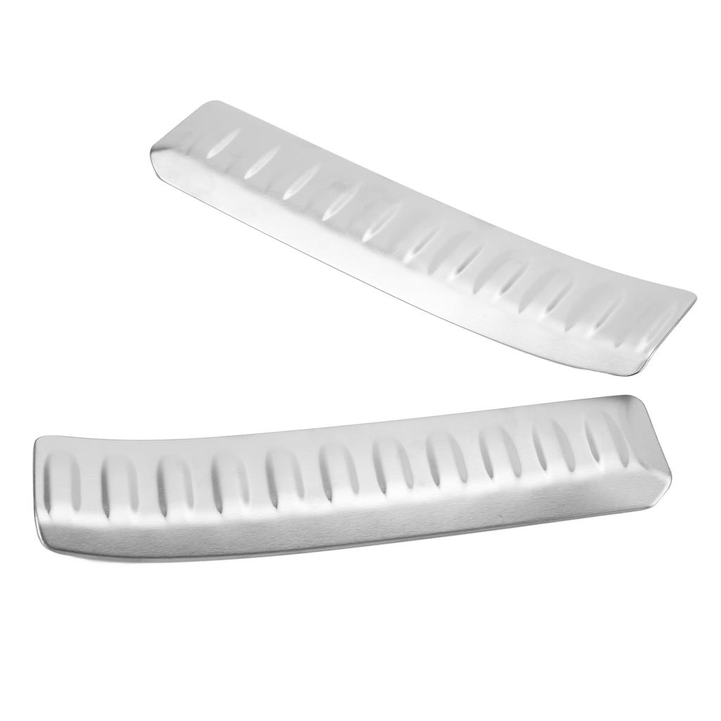 2 buc Protecție Interioară Portbagaj Bară Spate Mașină Alb Oțel Inoxidabil Înlocuire pentru Fit 2020?2021