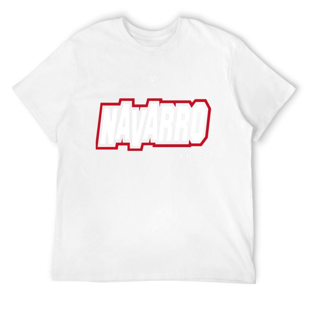 Navarro Cheer T-Shirt Personalized T-shirt Summer 2025 Vintage Anime Shirt Funny Gifts Mens Graphic T-shirts Big and Tall