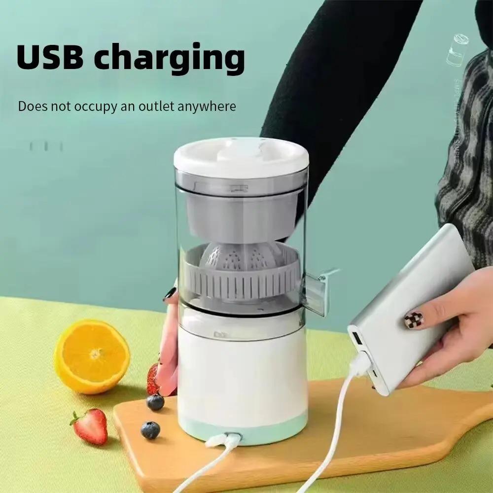 Household Electric Juicer Portable Multi-function Fruit Blender Automatic Fruit Juicer USB Charging Wireless Juice Squeezer