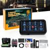 Wrangler-Compatible 6/8-Way LED Spotlight Switch Fuse Control System
