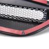 2PCS DIY Shark fins Car Body Side Air Flow Vent Grille Decorative Stickers Kits