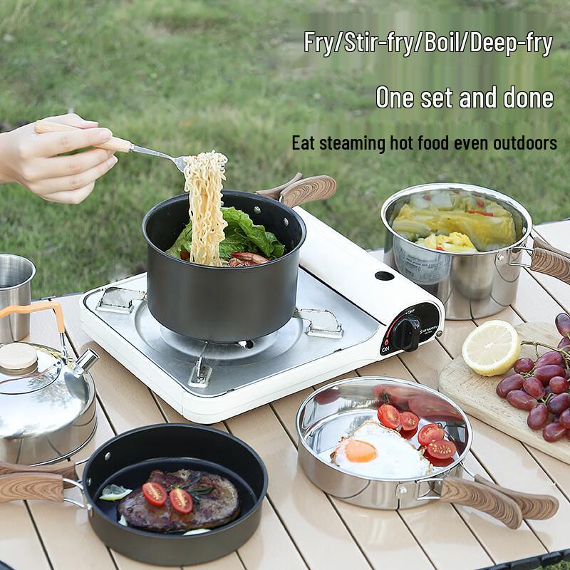 Portable Outdoor Camping Cookware Set