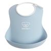 [BabyBjorn] Baby Bib, Powder Blue, One Size Fits All, Infinitely Adjustable Neck Size, Ultra-Lightweight Design (Only 66g) (Silicone-Free)