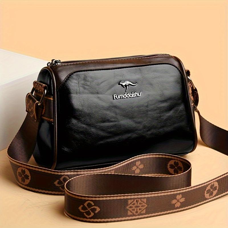 Stylish And Versatile Mini Shoulder Bag for Women, Multiple Compartments, Elegant Crossbody Design, Daily Commuting, Work, And Multifunctional Travel чёрный
