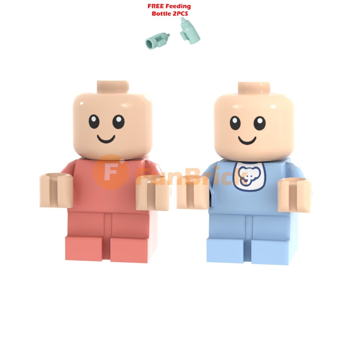 

Дитячі будівельні блоки іграшки MOC цегли DIY дитяча коляска діти подарунки