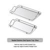 Nordic Stainless Steel Decorative Tray