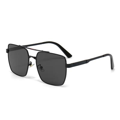 Trendy Sunglasses Male Driver Driving Glasses Fishing Metal Double Beam Sunglasses Women Sunglasses